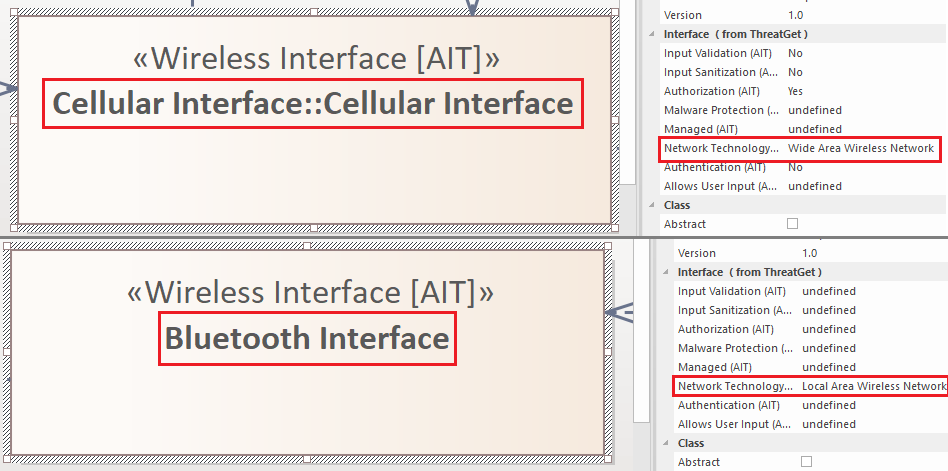 Tagged Value Filter for Wireless Interfaces