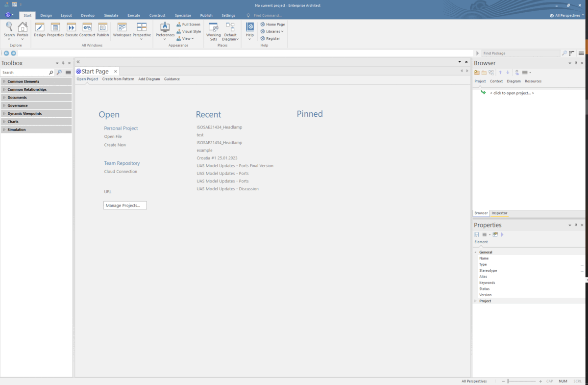 Create Project Page