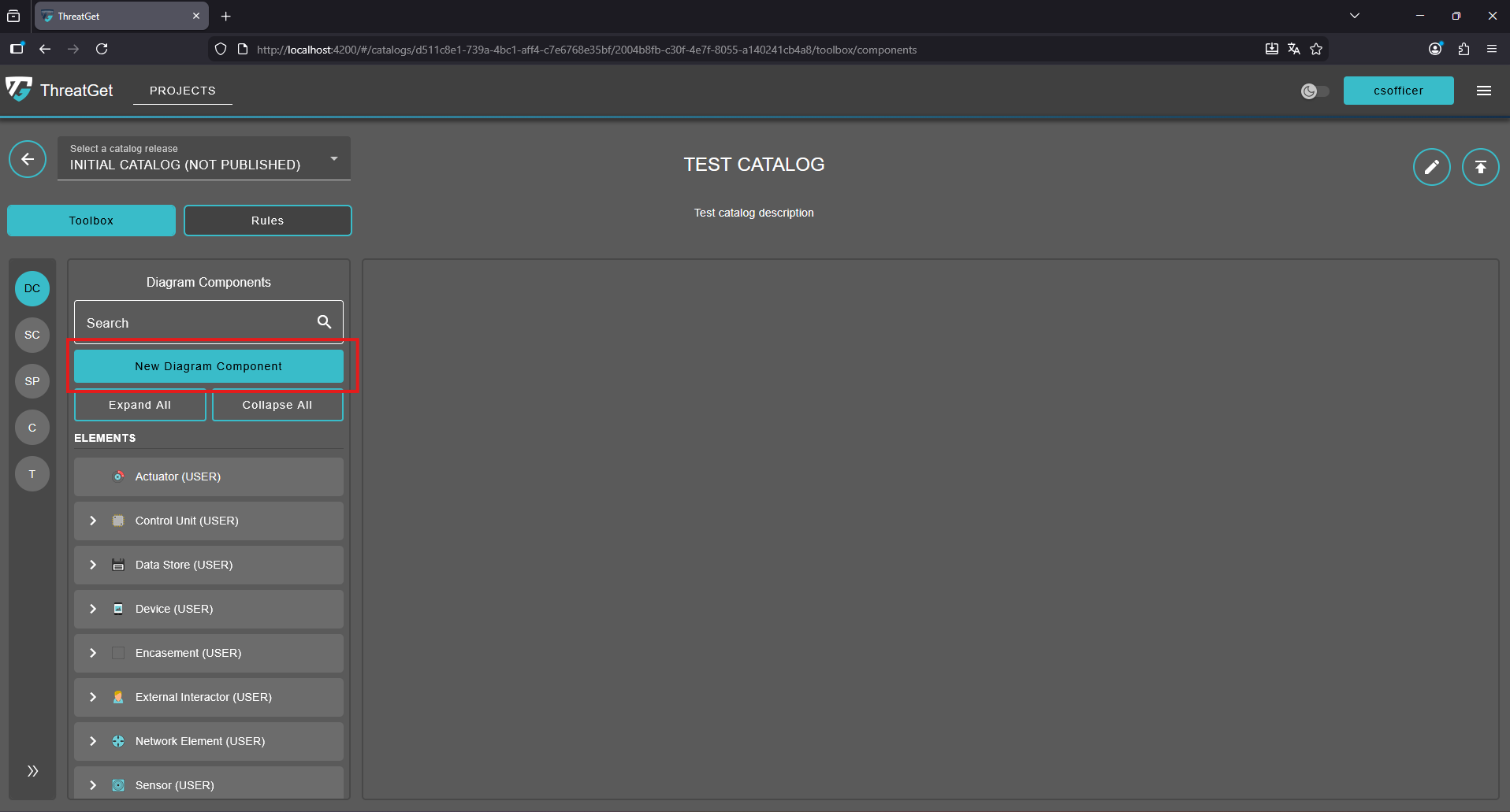 Button New Component
