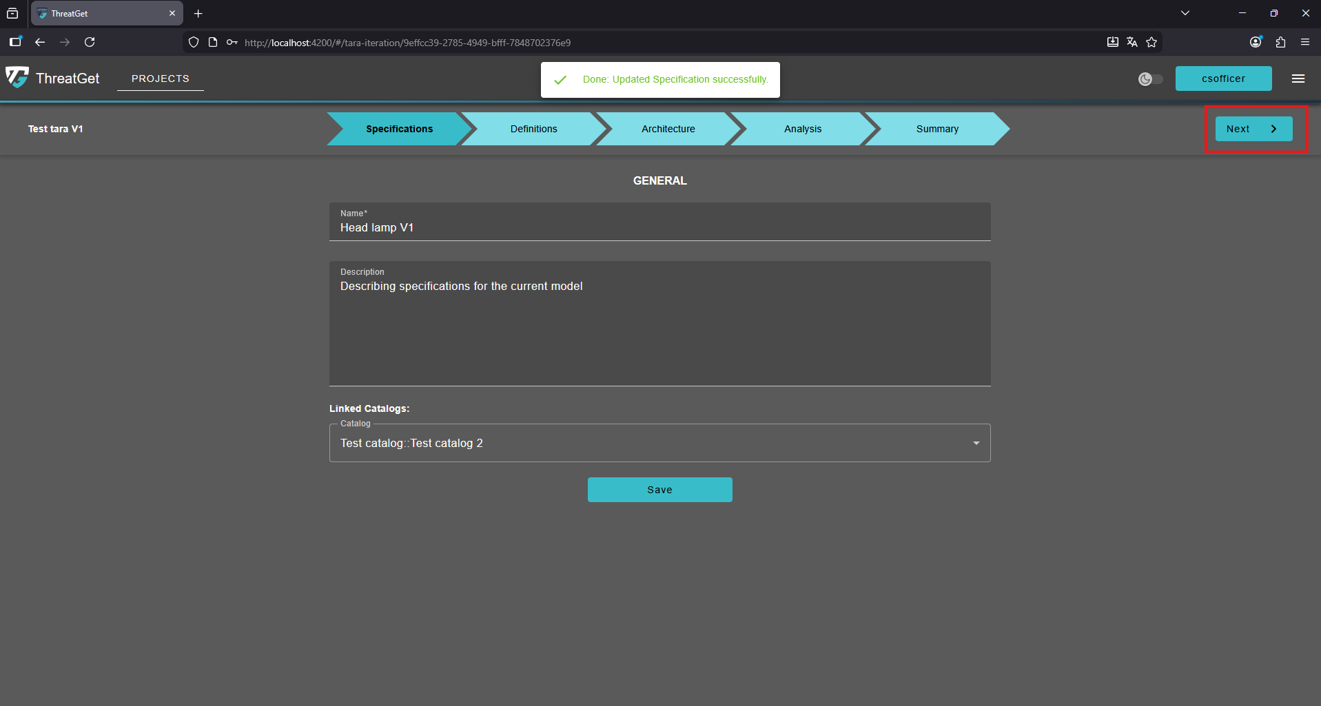 Specifications Overview